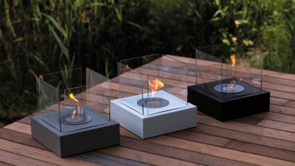 Биокамин настольный Kratki TANGO 3, TUV белый